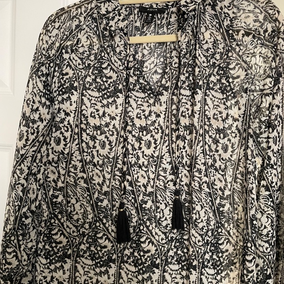 Boho Maxi Dress with Tassles - Picture 2 of 3